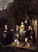 Gabriel Metsu The Poultry Woman USA oil painting artist
